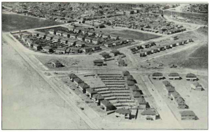 Aerial view of State Bank's Housing Scheme at Fisherman's Bend from "Melbourne - Plan for General Development", Report of the Metropolitan Town Planning Commission, 1929