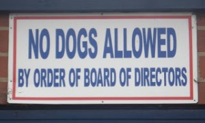 No dogs allowed at North Port Oval.