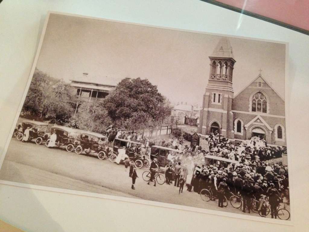 Wedding at Holy Trinity Church, Port Melbourne 1911, Museum Victoria Collection 773060