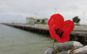 Commemoration at Princes Pier