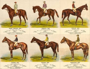 Melbourne Cup winners - Dunlop is in the top row at the right image: State Library of Victoria